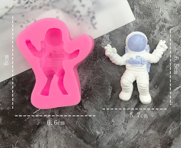 Astronaut Silicone mould Style 1