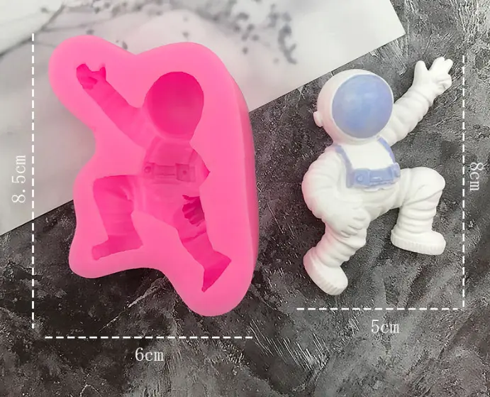 Astronaut Silicone mould Style 5