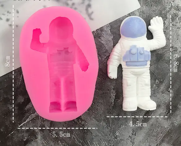 Astronaut Silicone mould Style 4