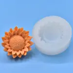 3D Sunflower silicone mould