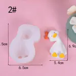 Cute 3D Duck Silicone Mould