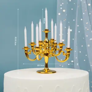 Chandelier Birthday cake candles