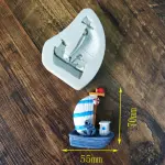 Boat Silicone mould Style 3