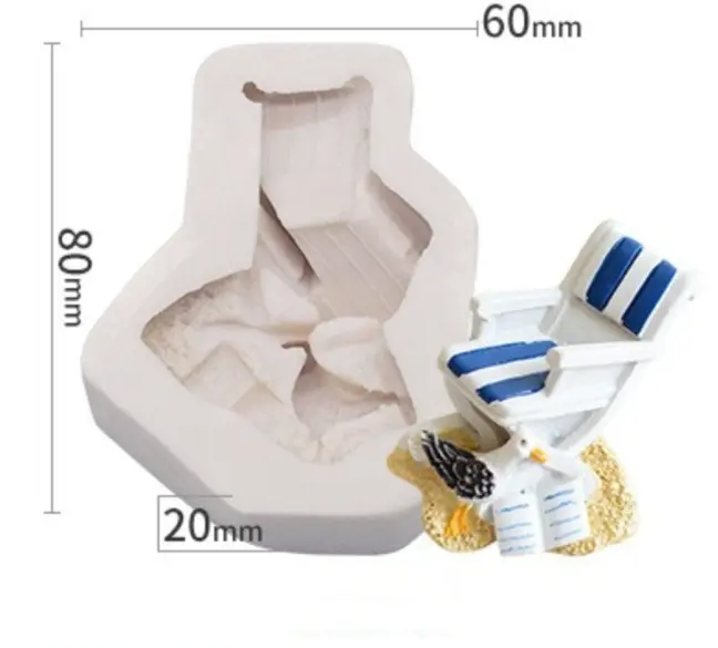 Beach Chair Silicone mould