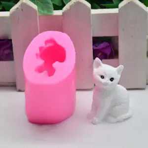 3D Cat Realistic Silicone mould