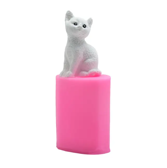 3D Cat Realistic Silicone mould
