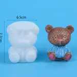 3D Teddy Bear silicone Mould - Large