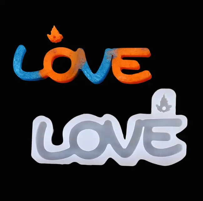 Large Love silicone mould