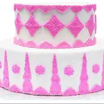 Boarder and Corner Silicone Fondant mould
