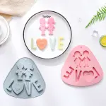 Couple Love theme silicone mould