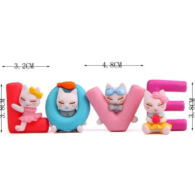 Love Word Miniature toy topper
