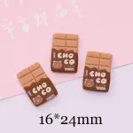 3 Pcs Mini Chocolate Miniature toy topper