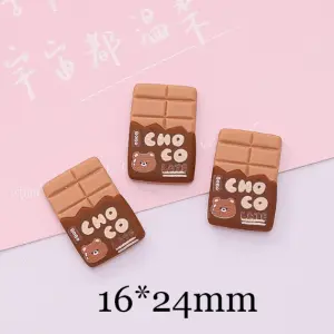 3 Pcs Mini Chocolate Miniature toy topper