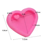 Heart with heart Cutout silicone mould