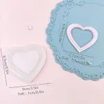 Heart Frame silicone mould