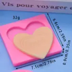 Love Heart Popsicle silicone mould