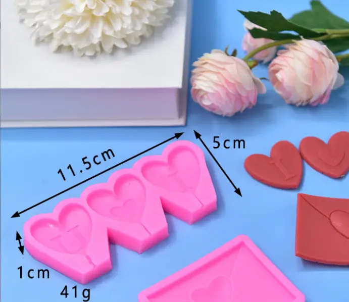 I love you Popsicle silicone mould