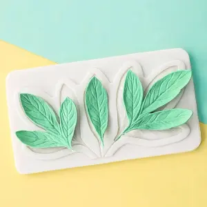 Peony Flower Leaf veiner style 4