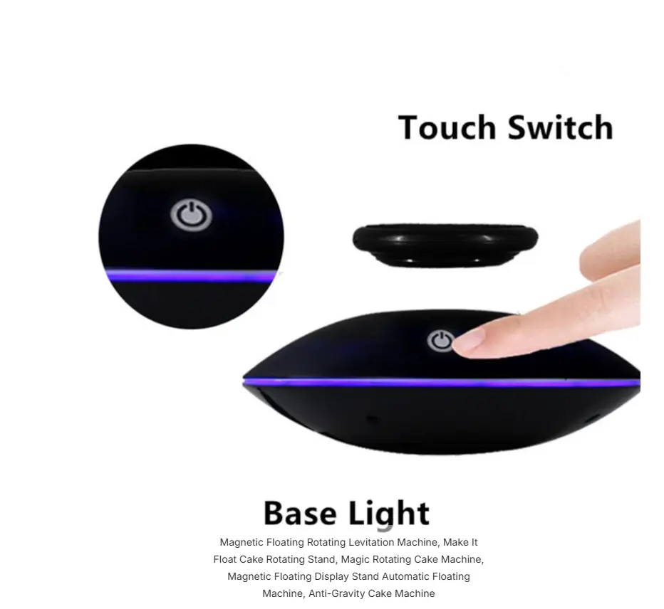 Automatic levitating Floating Machine Cake Stands