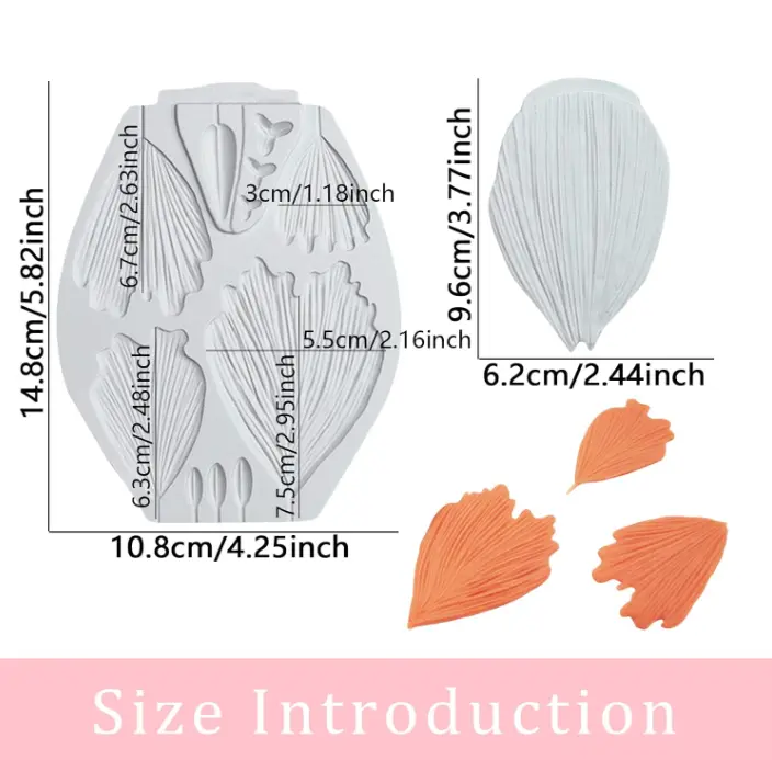Flower Pro Peony & Tulip Silicone Mould & Veiner Set