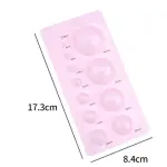 Semi-circular spherical doll back head moUld
