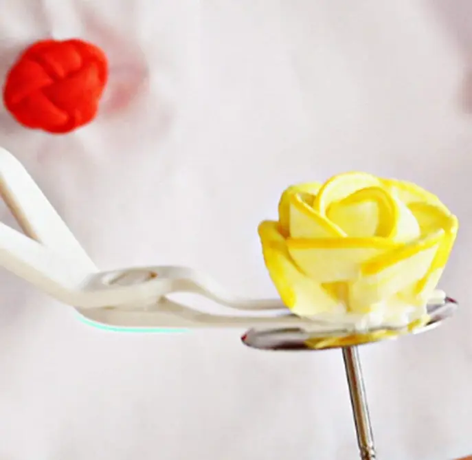Cake cream Flower lifter Plastic Scissor Cake Decoration