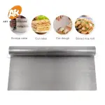 Stainless steel Large curling dough Bench scrapper