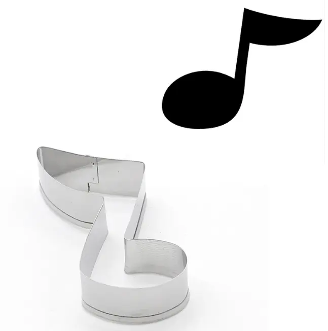 Musical Note Stainless Steel Cutter style 2