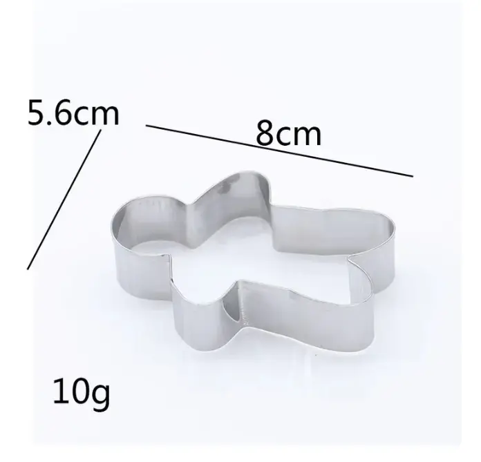 Ginger Man Bread Stainless Steel Cutter Style 2