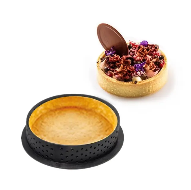 Perforated Round Mousse Cake Ring Non Stick Ring