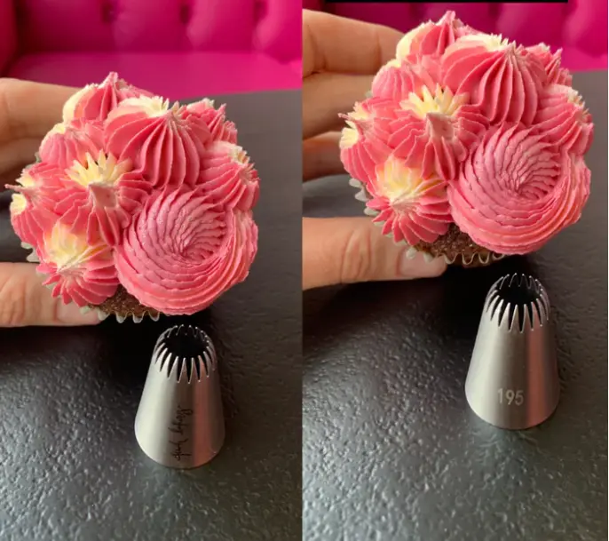 Cake Decor Medium Nozzle - No. 195 Piping Nozzle