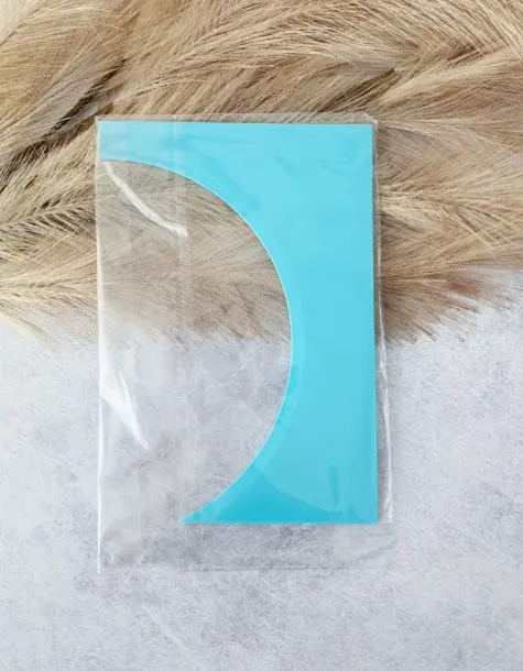 Cake Decor C Shape Cake Contour Comb Scraper Fondant Cream Sugarcraft Spatula Mousse Blade Dough Scraper