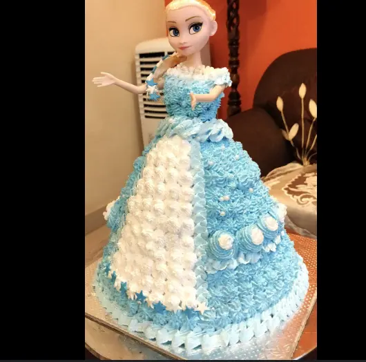 1 Piece Plastic Doll ( Frozen )