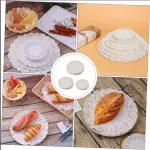 5.5 inch Paper Doilies | Round Placemats | Decorative Accessories | Disposable Paper Mats - White (140 pcs Pack)