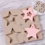 Star Aromatherapy Air Outlet Fragrance Wax Tablets Silicone Mould