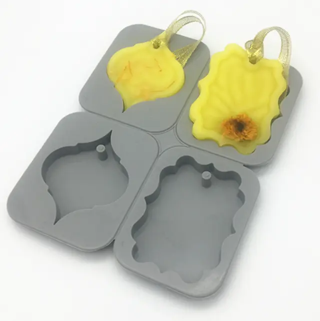 Aromatherapy Air Outlet Fragrance Wax Tablets Silicone Mould Style 1
