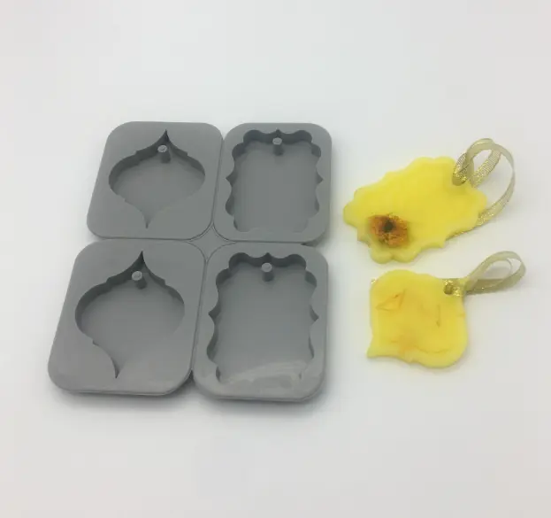 Aromatherapy Air Outlet Fragrance Wax Tablets Silicone Mould Style 1