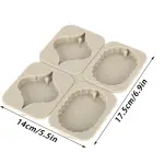 Aromatherapy Air Outlet Fragrance Wax Tablets Silicone Mould Style 1