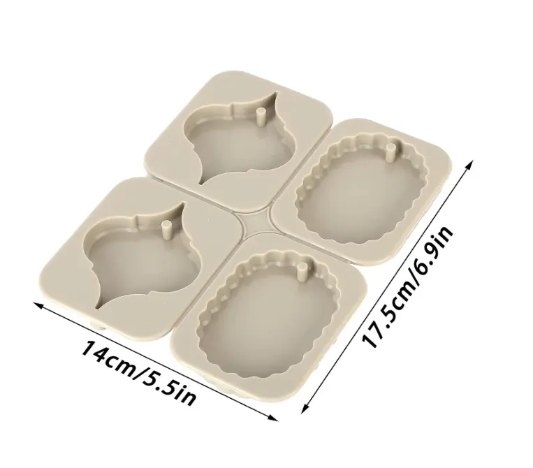 Aromatherapy Air Outlet Fragrance Wax Tablets Silicone Mould Style 1