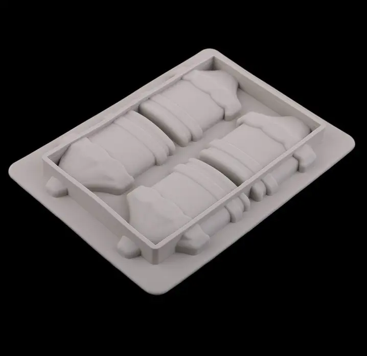 Carousel Theme Aromatherapy Air Outlet Fragrance Wax Tablets Silicone Mould