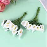 1 Bunch Artificial Pearl Blossoms Flower Stick cake topper