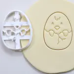 3 pcs Easter chicken rabbit egg cookie Theme Cookie Cutter set