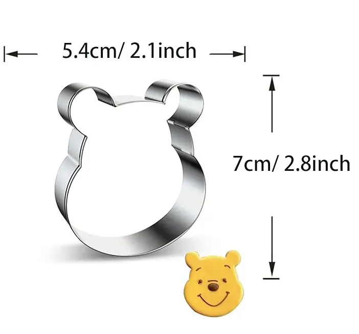 1 pcs Winnie The Pooh Fondant Cutter