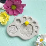 Multiple Chrysanthemum Flower Core canter Silicone Mould