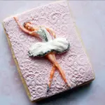 Cute Dancing Ballerina Silicone Mould Style 2