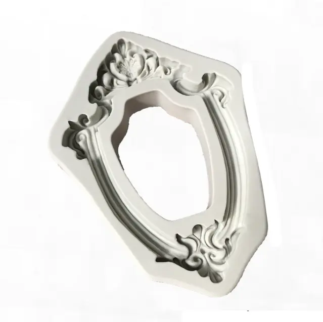 Detailed Vintage Frame silicone mould