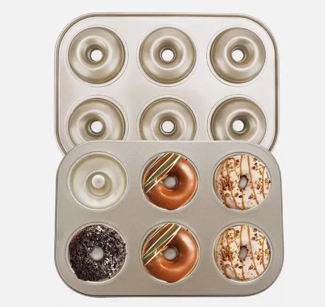 Non Stick 6 Cavity Doughnut Muffin Tray Style 2