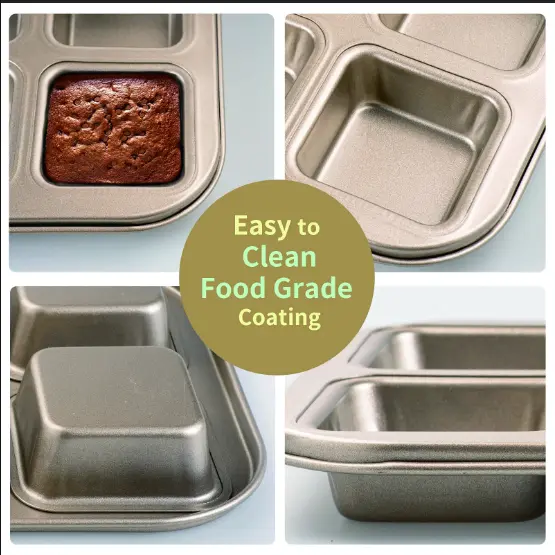 6 Cavity Brownie Muffin Tray