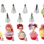7 pcs Frill Icing Piping Nozzle set