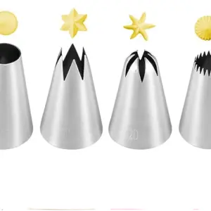 4 pcs Icing Piping Nozzle set
